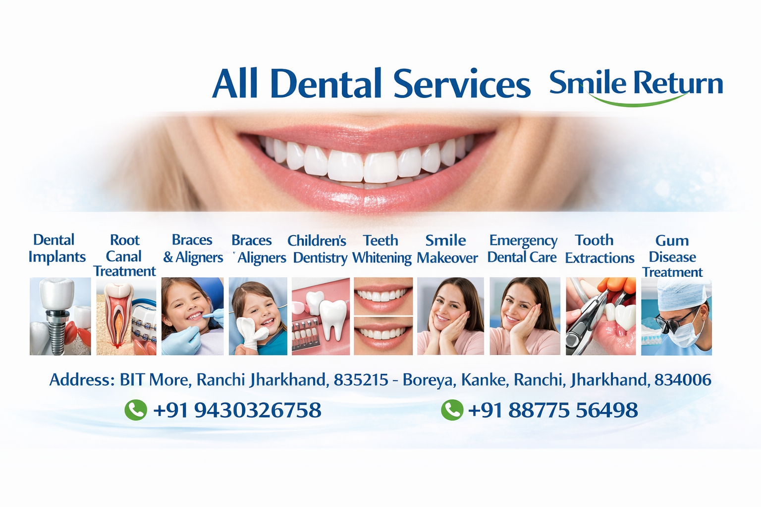 Dental Treatment In Bariyatu Ranchi